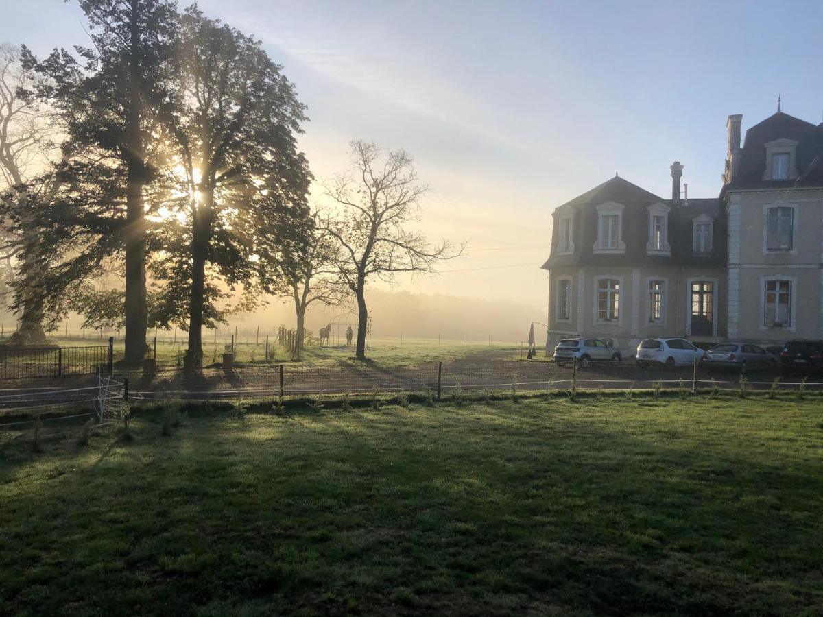 Chambre Zen Chateau De La Bouchatte Hotel Chazemais Luaran gambar