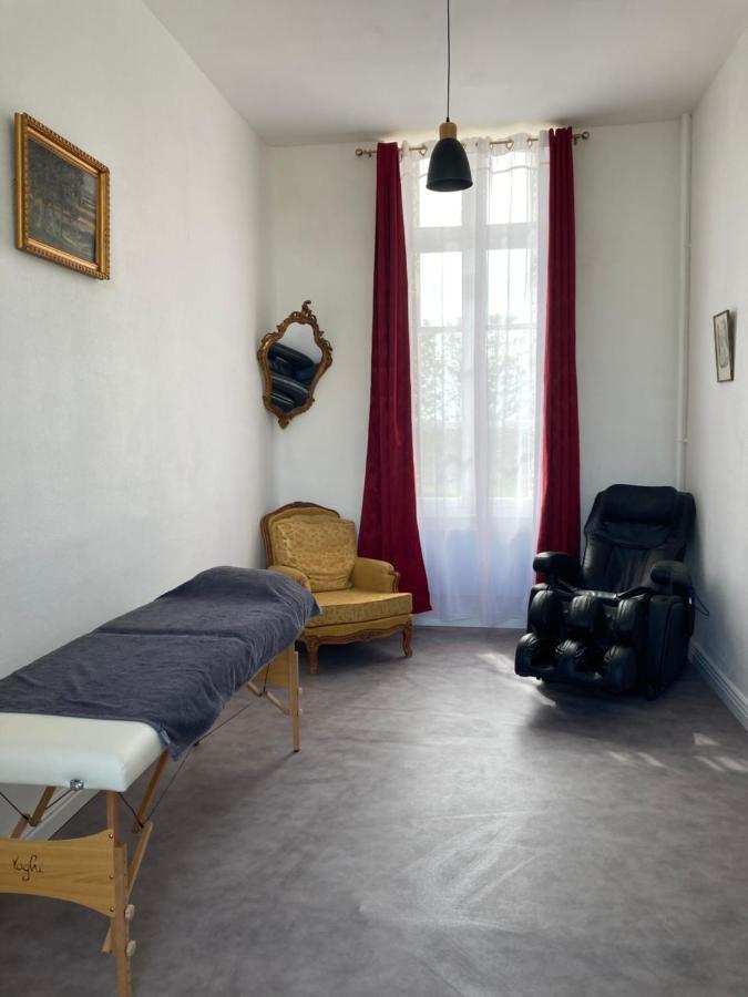 Chambre Zen Chateau De La Bouchatte Chazemais Luaran gambar